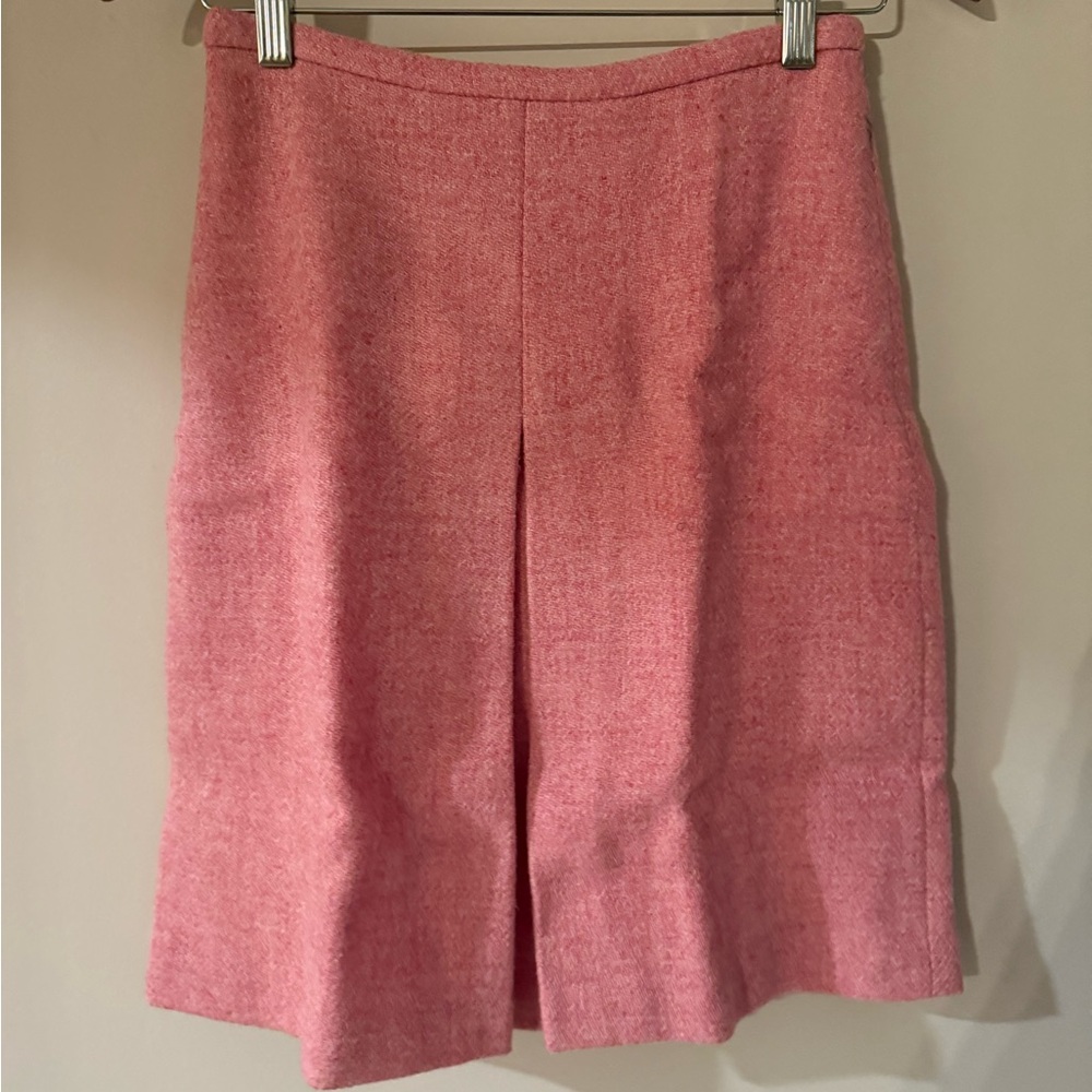Pink Tweed Skirt
